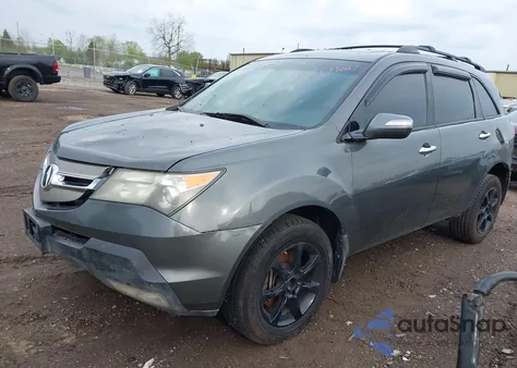 2007 Acura Mdx Technology Package z USA, uszkodzony, nr VIN 2HNYD28457H505672
